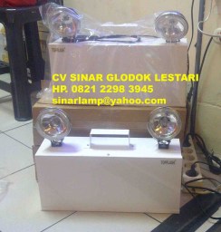 Lampu Emergency 2x20watt Sorot